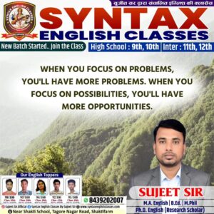 Syntax English Classes 