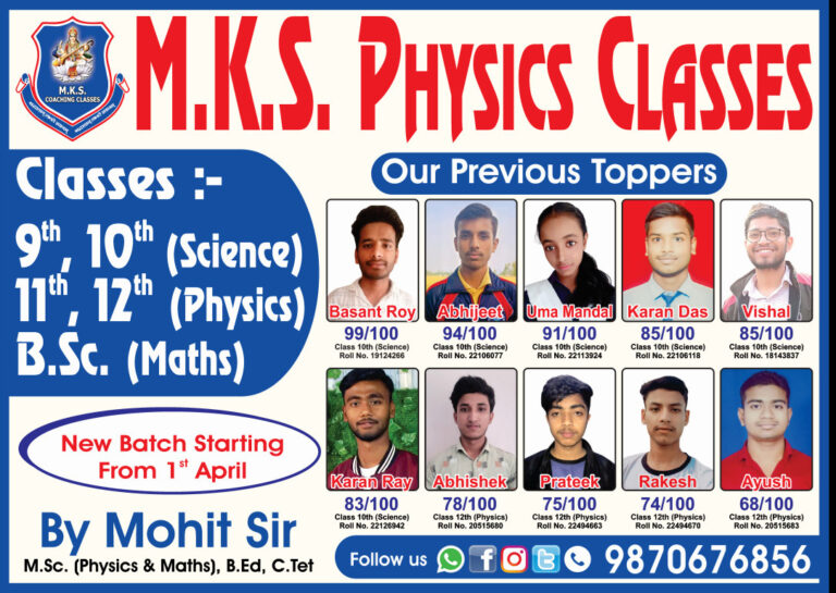 M K S Coaching Center